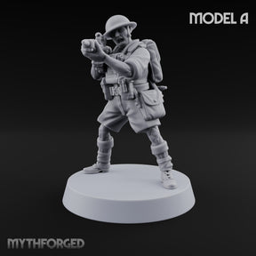 Sweeping the Perimeter Human Bullpup Rifleman A