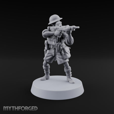 Sweeping the Perimeter Human Bullpup Rifleman B