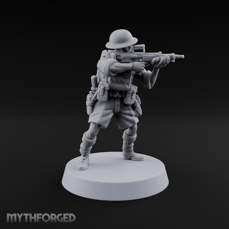 Sweeping the Perimeter Human Bullpup Rifleman B