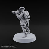 Sweeping the Perimeter Human Bullpup Rifleman B