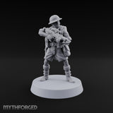 Sweeping the Perimeter Human Bullpup Riflemen — C