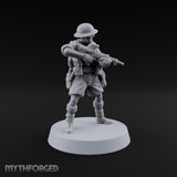 Sweeping the Perimeter Human Bullpup Rifleman C