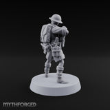 Sweeping the Perimeter Human Bullpup Rifleman C