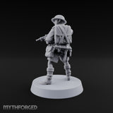 Sweeping the Perimeter Human Bullpup Rifleman C