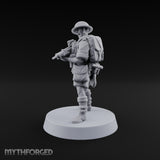 Sweeping the Perimeter Human Bullpup Rifleman C