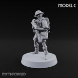 Sweeping the Perimeter Human Bullpup Rifleman C