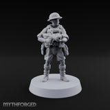 Sweeping the Perimeter Human Bullpup Riflemen — D