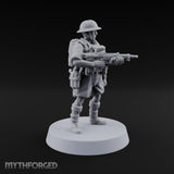 Sweeping the Perimeter Human Bullpup Rifleman D