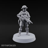Sweeping the Perimeter Human Bullpup Rifleman E