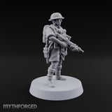 Sweeping the Perimeter Human Bullpup Rifleman E
