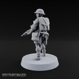 Sweeping the Perimeter Human Bullpup Rifleman E