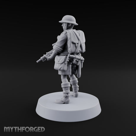 Sweeping the Perimeter Human Bullpup Rifleman E
