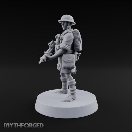 Sweeping the Perimeter Human Bullpup Rifleman E