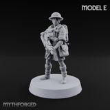 Sweeping the Perimeter Human Bullpup Riflemen — E