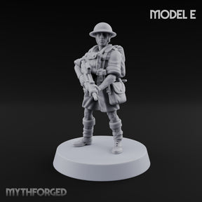 Sweeping the Perimeter Human Bullpup Rifleman E