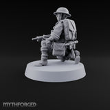 Sweeping the Perimeter Human Bullpup Rifleman F
