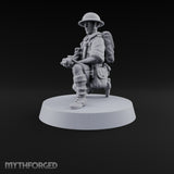Sweeping the Perimeter Human Bullpup Rifleman F