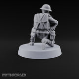 Sweeping the Perimeter Human Bullpup Rifleman G