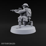 Sweeping the Perimeter Human Bullpup Rifleman G