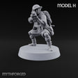 Sweeping the Perimeter Human Bullpup Rifleman H