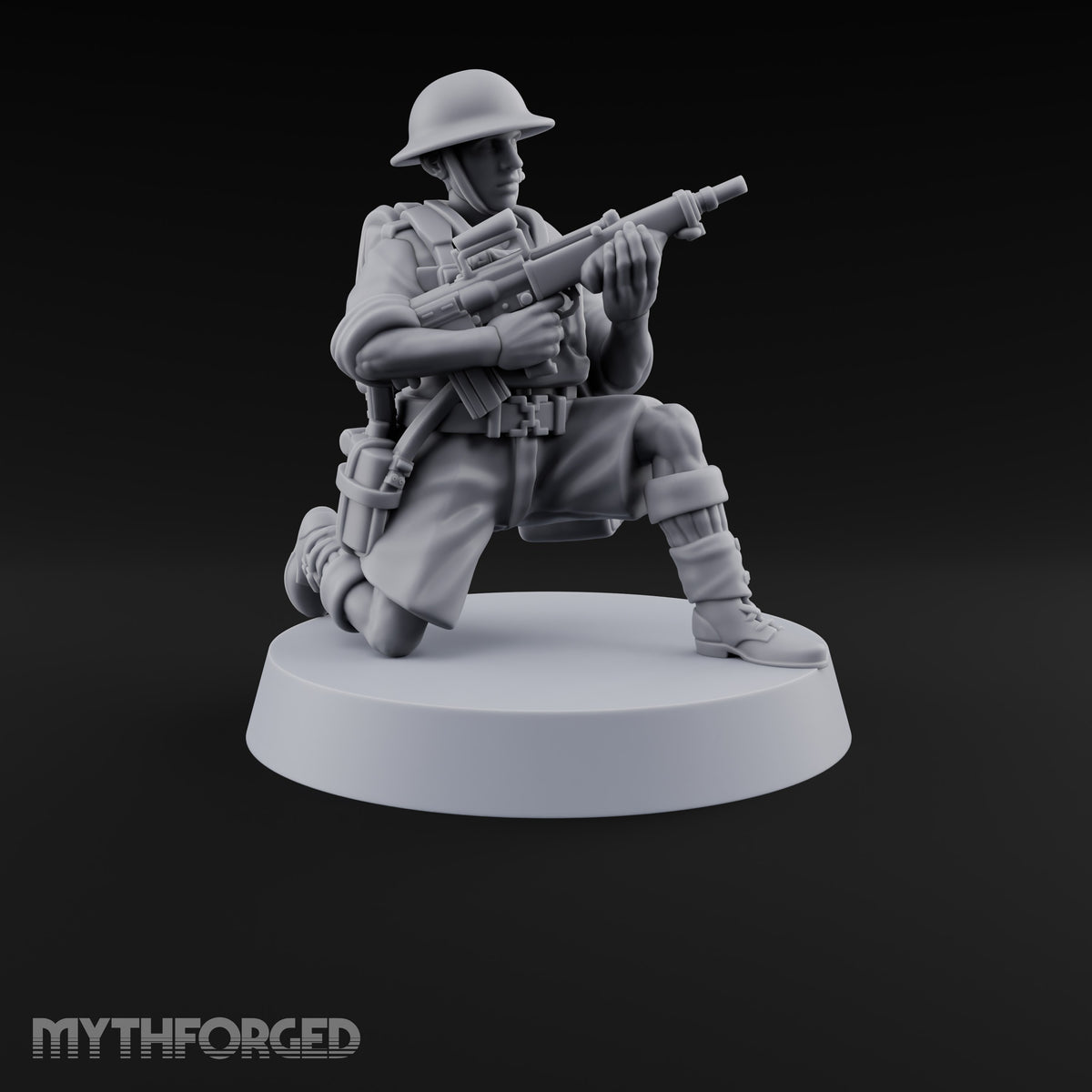 Sweeping the Perimeter Human Bullpup Rifleman I