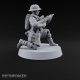 Sweeping the Perimeter Human Bullpup Rifleman I