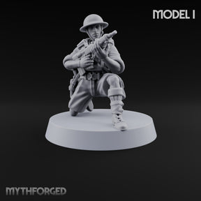 Sweeping the Perimeter Human Bullpup Rifleman I
