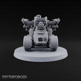 Rolling Thunder, Four Barrels Warforged Wheeled-Tracked Automaton