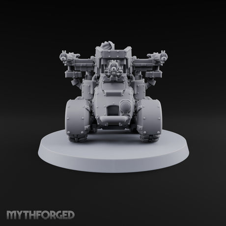 Rolling Thunder, Four Barrels Warforged Wheeled-Tracked Automaton