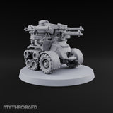 Rolling Thunder, Four Barrels Warforged Wheeled-Tracked Automaton