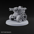 Rolling Thunder, Four Barrels Warforged Wheeled-Tracked Automaton