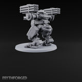 Rocket Racks Up, Stomp Down Warforged Bipedal Assault Walker