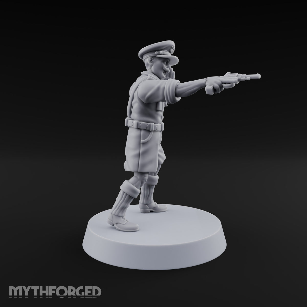 Directing Fire British Far East Officer A