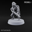 On Jungle Patrol Human Rifleman J