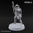On Jungle Patrol Human Rifleman A