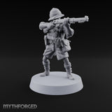 On Jungle Patrol Human Rifleman B