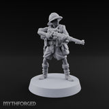 On Jungle Patrol Human Rifleman C
