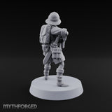 On Jungle Patrol Human Rifleman C