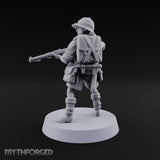 On Jungle Patrol Human Rifleman C