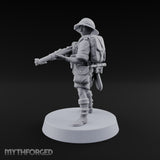 On Jungle Patrol Human Rifleman C