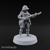 On Jungle Patrol Human Rifleman D