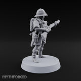 On Jungle Patrol Human Rifleman D