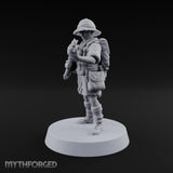 On Jungle Patrol Human Rifleman D