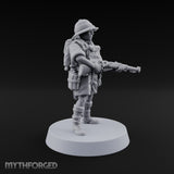 On Jungle Patrol Human Rifleman E