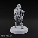 On Jungle Patrol Human Rifleman E