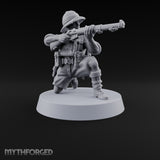 On Jungle Patrol Human Rifleman F