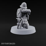 On Jungle Patrol Human Rifleman F