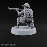 On Jungle Patrol Human Rifleman F
