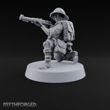 On Jungle Patrol Human Rifleman F