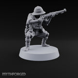On Jungle Patrol Human Rifleman H
